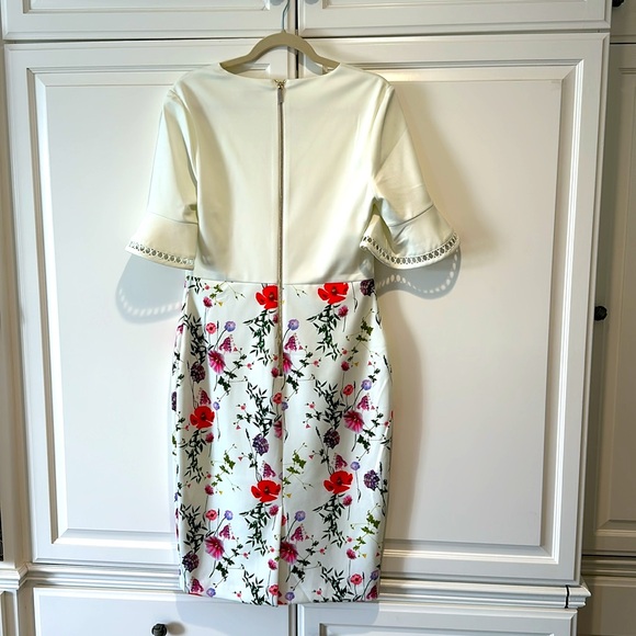 Ted Baker Floral dress size 3 - Picture 3 of 8